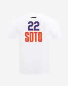 PRO STANDARD New York Mets Juan Soto #22 Classic Tee LNM1315700-WTB White 3