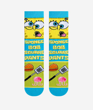 SpongeBob Mash Up Crew Socks (L)