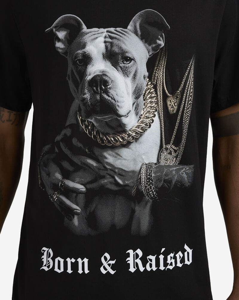 Graphic Tees  Born Raised Pit Tee MTUS537-US-00007 Black 3