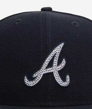 59Fifty Atlanta Braves Rhinestone Fitted Hat