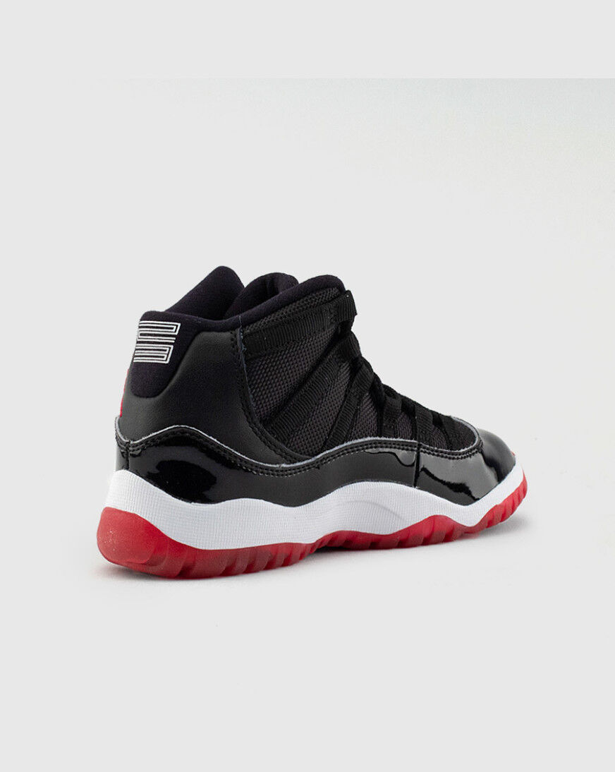 Air jordan 11 bred preschool clearance