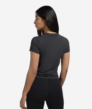 No Finish Line Cropped Graphic T-Shirt