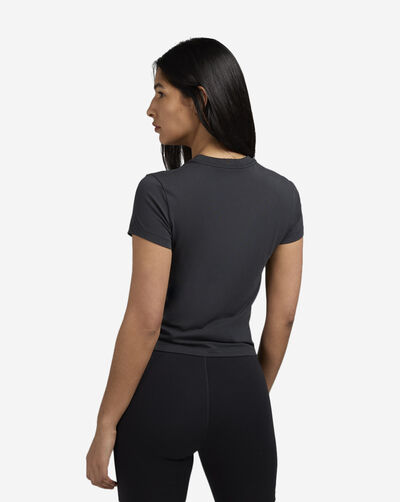 No Finish Line Cropped Graphic T-Shirt