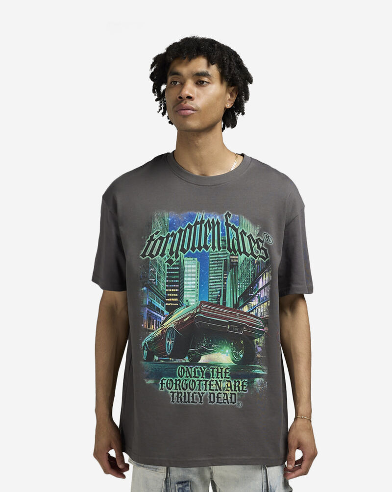 Forgotten Faces Emerald City Tee FOFUS119-03516 Grey 1