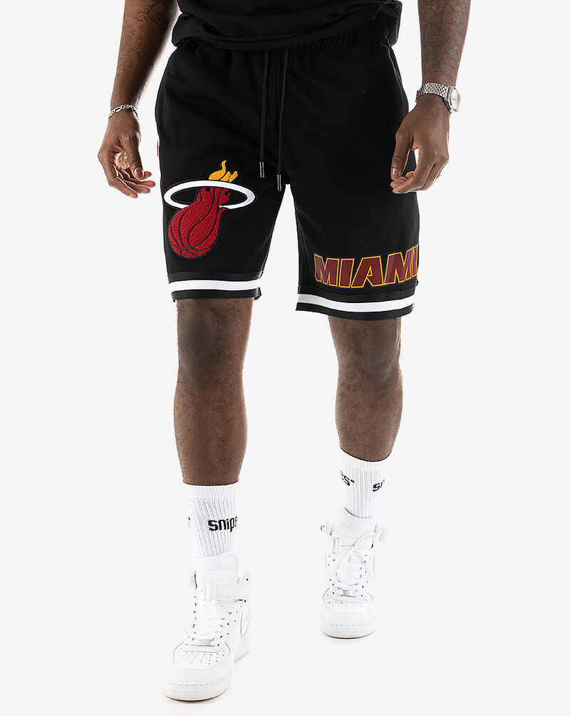Pro Standard Miami Heat Pro Team Shorts BMH352223-BLK Black 1