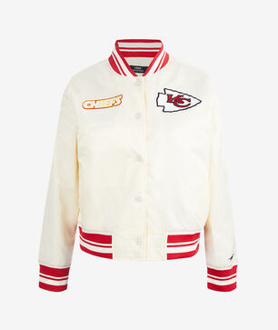 Kansas City Chiefs Retro Classic Rib Satin Jacket