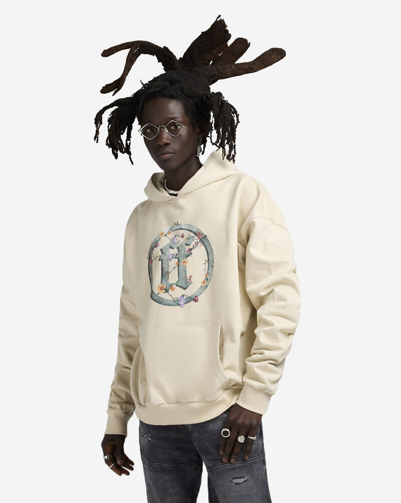 Forgotten Faces Hooded Ghost Hoodie FOFUS061-00208 cream 1