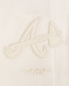 PRO STANDARD Big Boys' Atlanta Braves Neutral Fleece Sweatpant LABB4315038-EGG cream 2