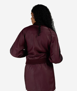 Pleather SST Track Top