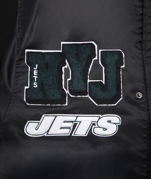 New York Jets Mash Up Rib Satin Jacket