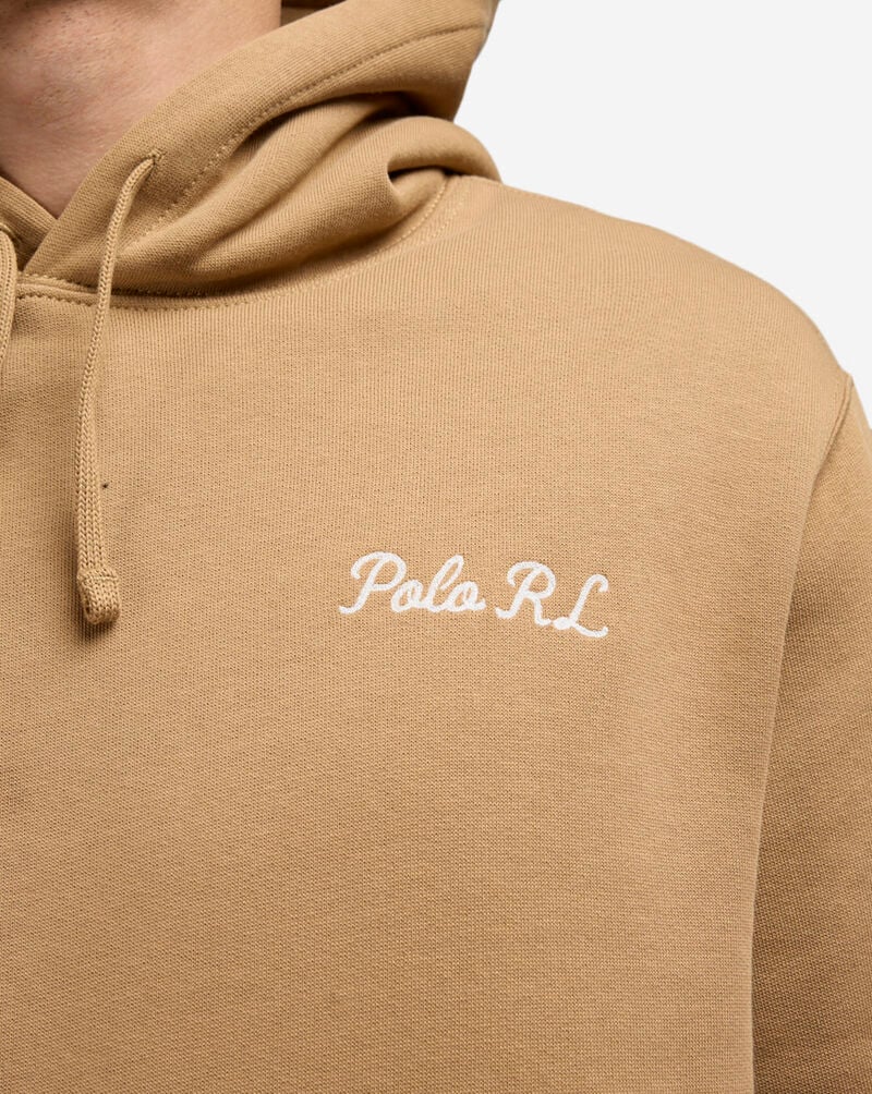 Polo Ralph Lauren Fleece Novelty Bear Hoodie 710958449001-CAM Beige 3