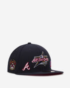 New Era 59Fifty Atlanta Braves Allstar Logo Fitted Hat 60673867 Blue 1