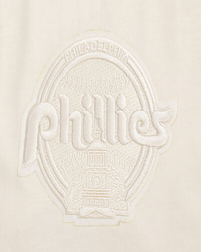 Philadelphia Phillies Neutral Drop Shoulder Tee 