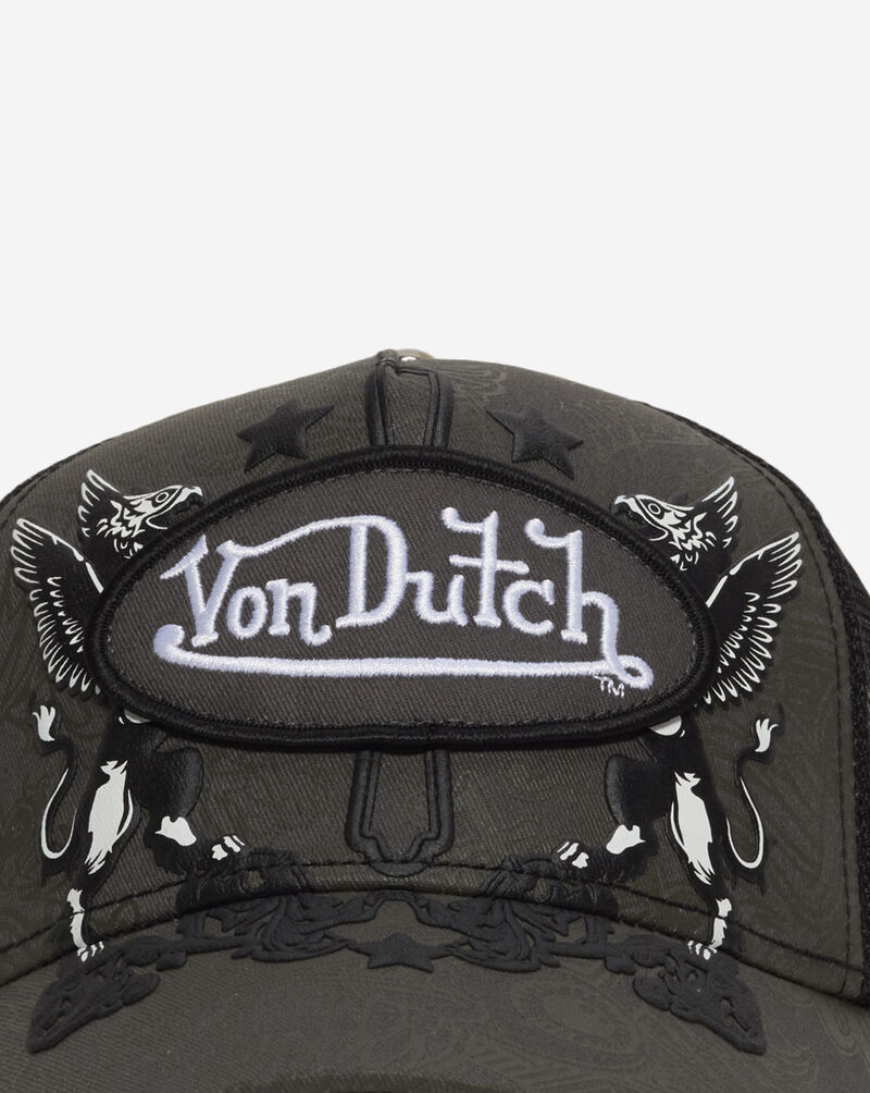 Von Dutch Crown Trucker Hat VDHH0075-GREY Grey 2
