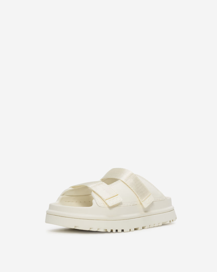 Shop UGG Pre-School GoldenGlow Slide 1166513JSMP white | SNIPES USA