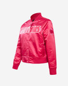 Detroit Pistons Triple Pink Satin Jacket