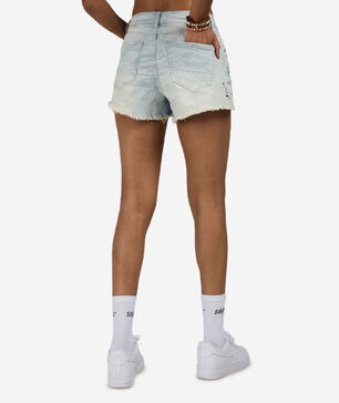 Rhinestone Bermuda Shorts