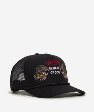 Beware Of Rott Twill Mesh Back Trucker Hat