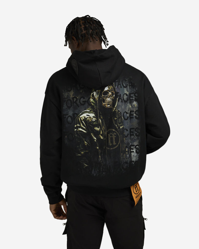 Forgotten Faces Urban Skeleton Hoodie FOFUS058-00007 Black 2