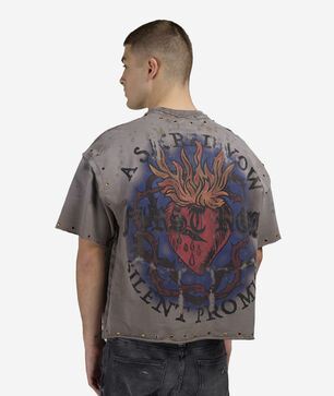 A Silent Promise Cropped Tee