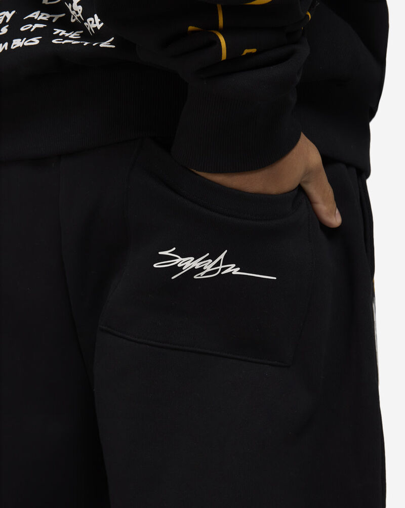 King Saladeen Dream Big All Over Sweatpants KS009-BLK Black 3