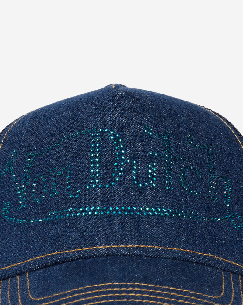 Von Dutch Bling Trucker Hat VDHT338-414 Blue 2