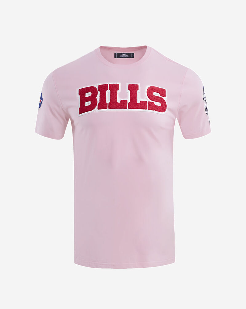 PRO STANDARD Buffalo Bills Classic Chenille Tee FBB1410168-PNK Pink 1