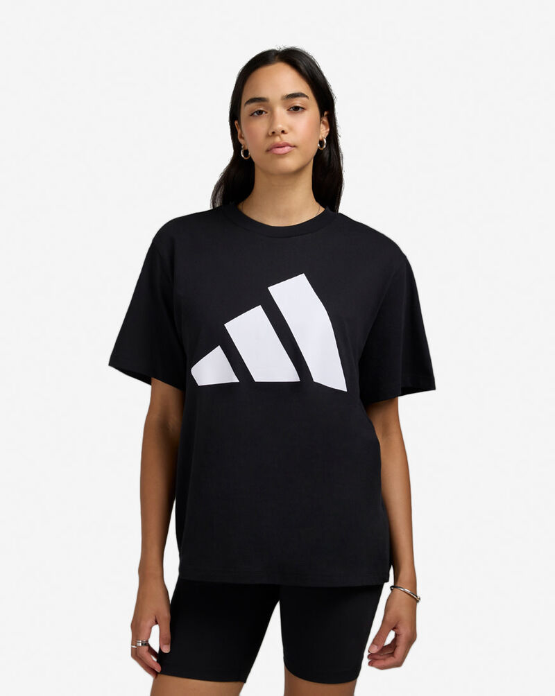 adidas Essentials Big Logo Cotton T-Shirt JC5724 Black 1