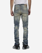 Jordan Craig Distressed Rip Repair Stacked Jeans JTF2257A-DES Blue 2