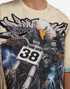 BKYS Apparel Sunlight Terry Cropped Shirt T1540-OFF cream 3