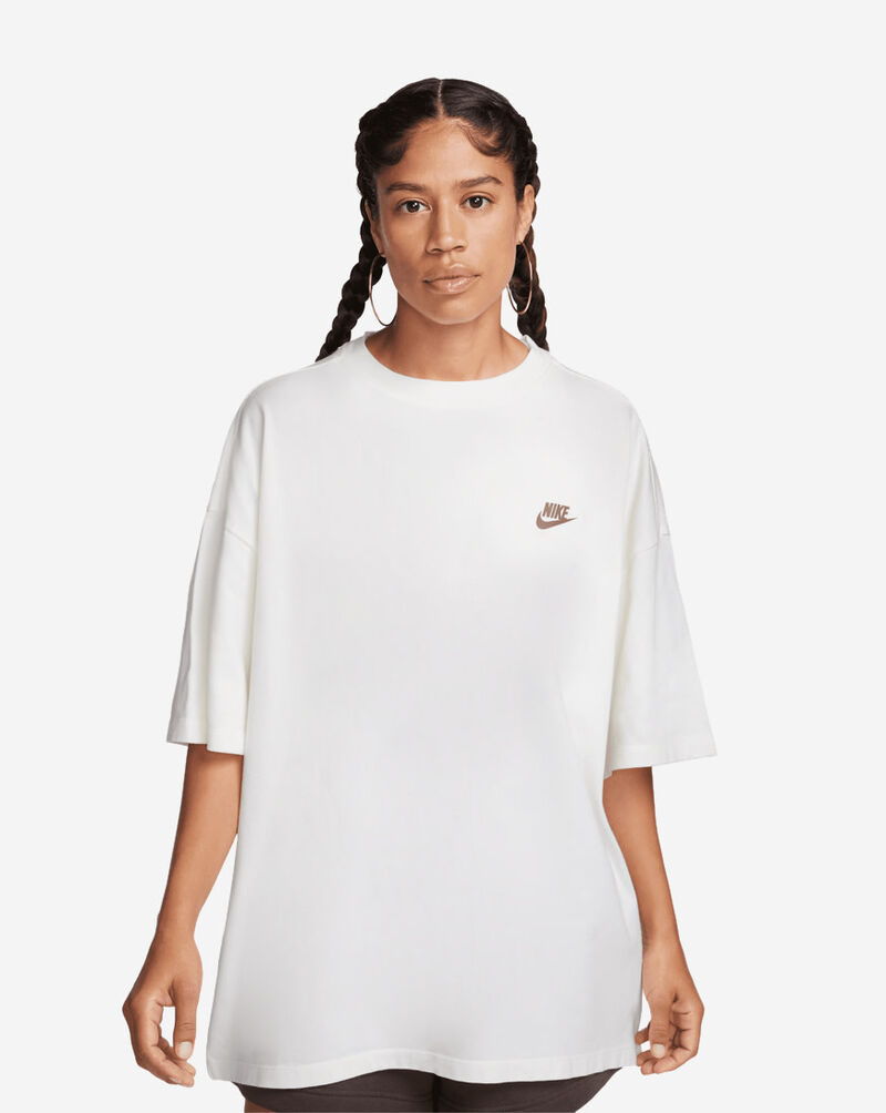 Shop Nike NSW Essential Women's Oversized TShirt FN3171133 white
