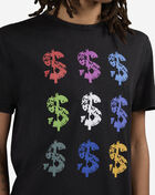 Mister Tee Multicolor Dollar Sign Tee MTUS480A-US-03054 Black 3