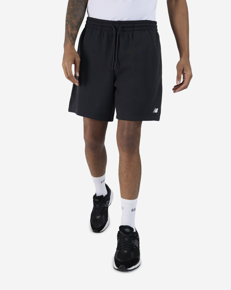 New Balance sport essentials french terry shorts mens nb MS41520-BK Black 1