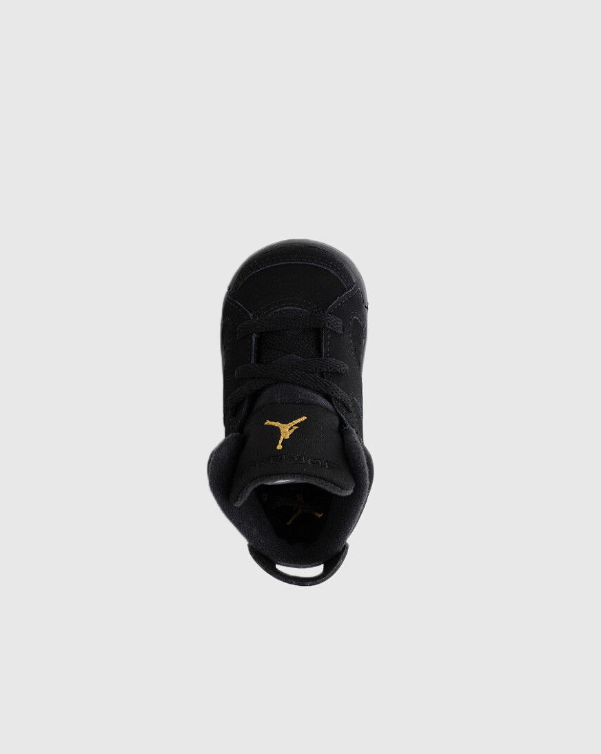 jordan retro 6 black gold