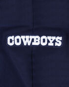 PRO STANDARD Dallas Cowboys Wingspan Fleece Cropped Pull Over Hoodie FDCC410629-MDN Blue 2