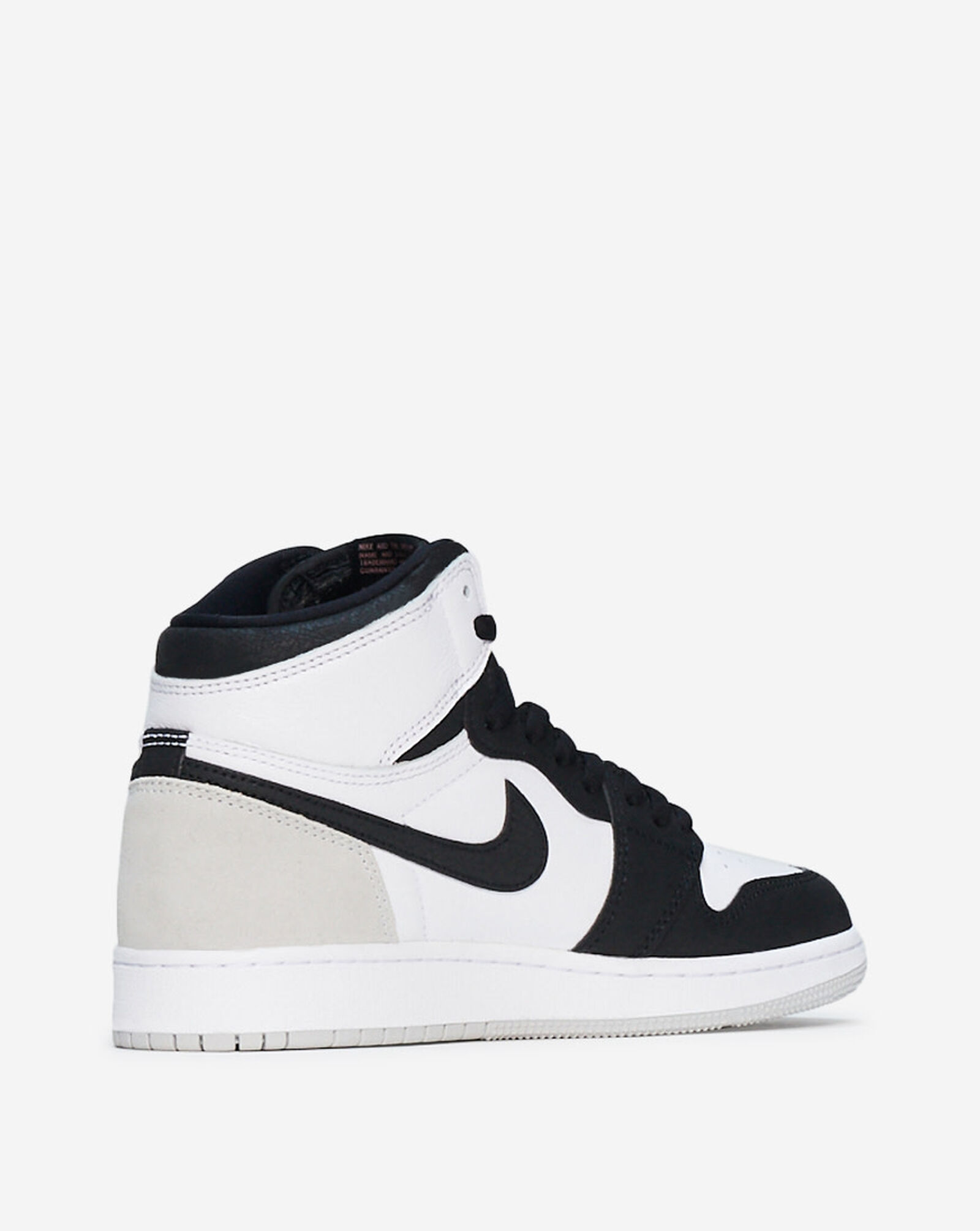 Black and white air jordan 1 grade school clearance