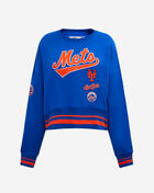 New York Mets Retro Classic Rib Crewneck