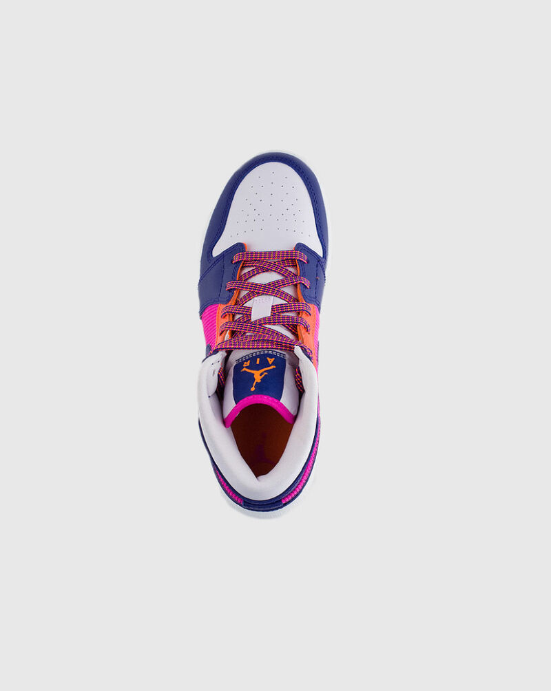 Jordan Grade School Air Jordan 1 Mid 555112-602 Pink 5