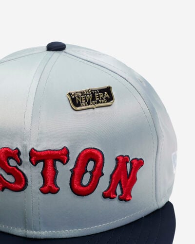 59Fifty Boston Red Sox Satin Fitted Hat 59Fifty Boston Red Sox Satin Fitted Hat