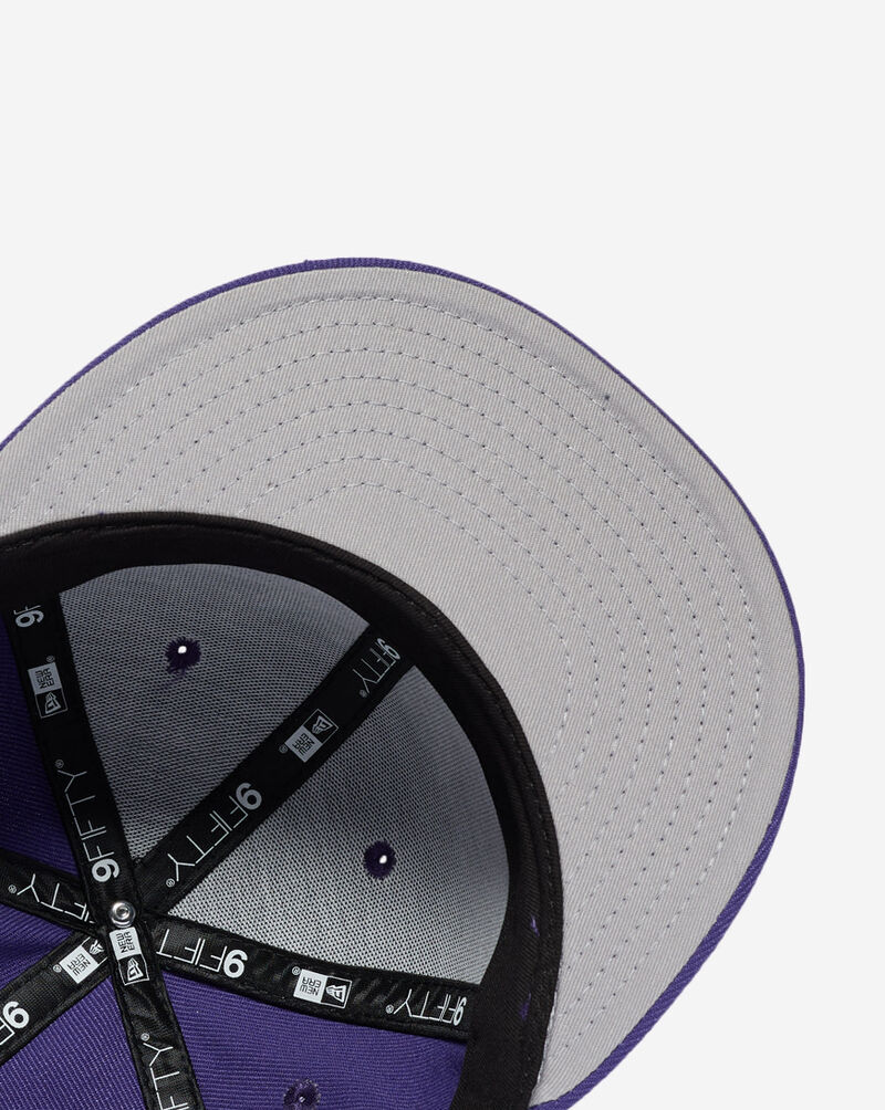 New Era 9Fifty Charlotte Hornets A-Frame Snapback Hat 70556849 Purple 4