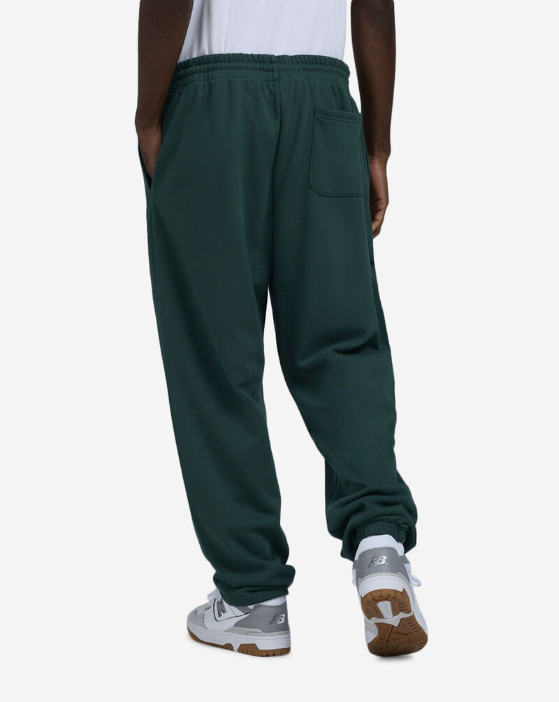 New Balance Stacked Logo French Terry Jogger MP41519-NWG Green 2