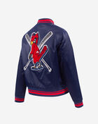 St. Louis Cardinals Mash Up Rib Satin Jacket 