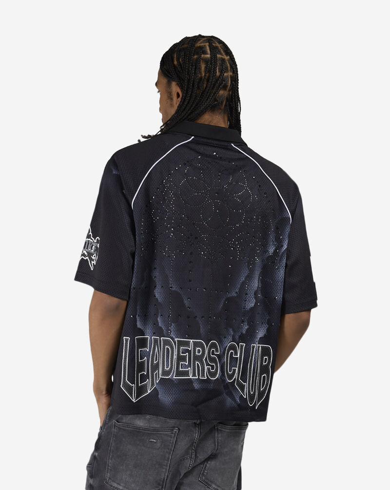 Smoke Rise World Class Mesh Polo Tee KT26S137SN-BLK Black 2