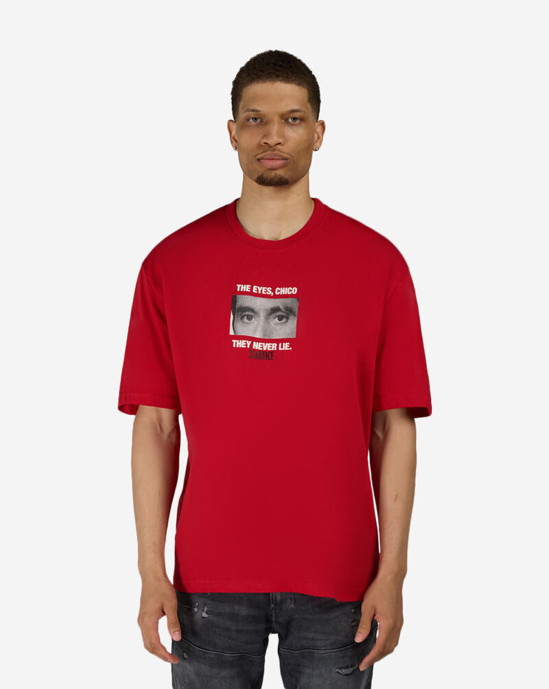 Reason Scarface Eyes Photo Tee SFS6TM-705JK Red 1