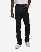 Guapi Monogram Embellished Denim Jeans OBSIDIAN-BLK-ICON-EMB-DNM Black 1