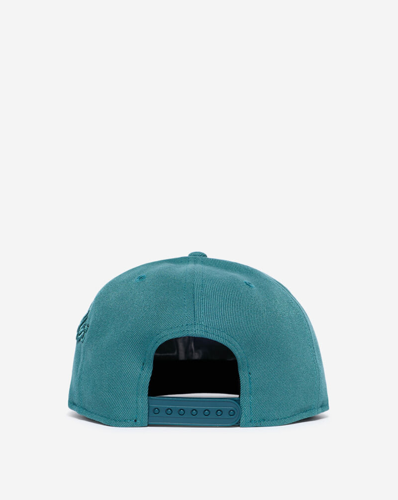New Era 9Fifty Philadelphia Eagles Script A-Frame Snapback Hat 60957166 Green 3
