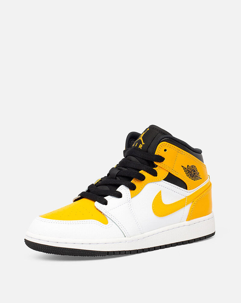 Jordan Grade School Air Jordan 1 Mid 554725-170 Yellow 2
