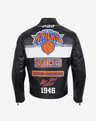 PRO STANDARD New York Knicks Moto Jacket BNK6516468-BLW Black 2