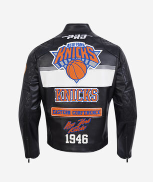 New York Knicks Moto Jacket
