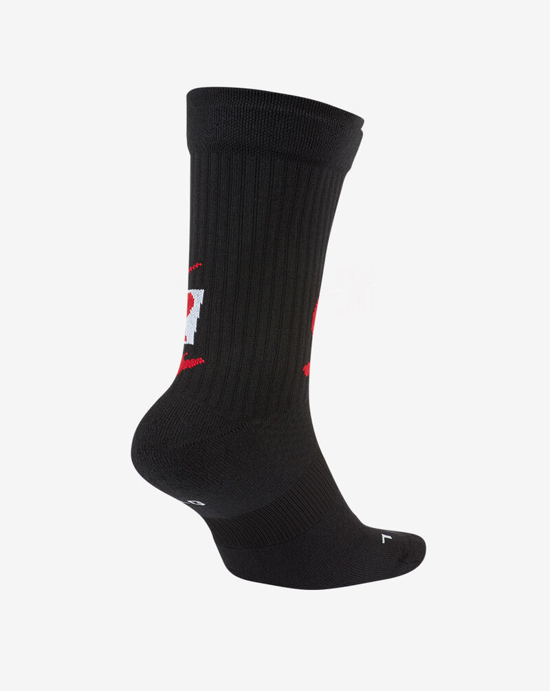Jordan Legacy Jumpman Classics Crew Socks  CU6609-010 Black 2